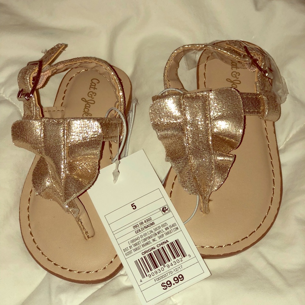 Cat and Jack baby sandals-NWT